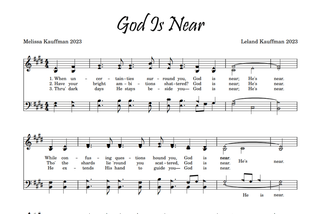 Post image for God Is Near