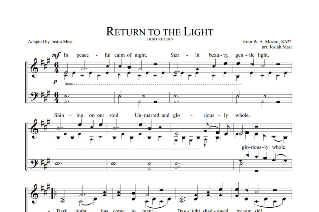 Post image for Return to the Light