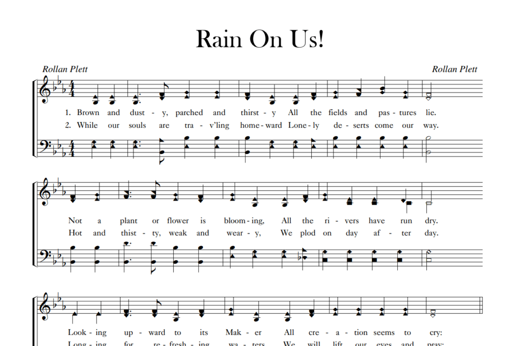 Post image for Rain On Us