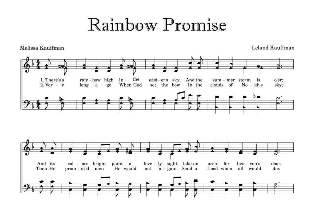 Post image for Rainbow Promise