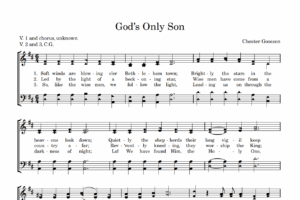 Post image for God's Only Son