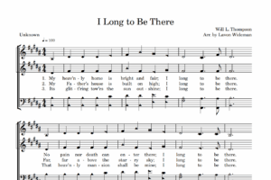 Post image for I Long to Be There